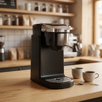 Machine à café portable automatique à capsules, compatible avec les capsules K-Cup, pour la maison et le bureau
