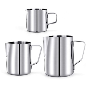 Café <span class=keywords><strong>motta</strong></span> sac cruche en acier inoxydable personnalisé latte art lait mousseur à lait pichet bec pointu - Product Image 3