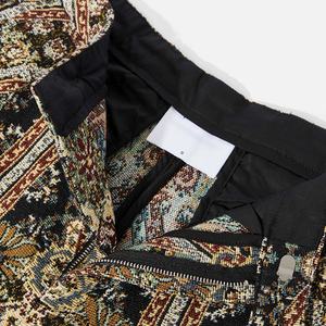 Pantalones de chándal holgados personalizados para hombre, de tapicería tejida con diseño de manta, a la moda - Product Image 5