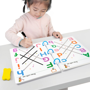 Enfants enfants Abc apprendre <span class=keywords><strong>à</strong></span> <span class=keywords><strong>écrire</strong></span> <span class=keywords><strong>écrire</strong></span> anglais exercice traçage livres pour préscolaire écriture pratique livre mes premiers livres - Product Image 3