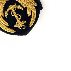 Insignias de alfiler bordadas a mano con hilo de bullion, personalizadas, de alta calidad, fabricadas profesionalmente, a precios de mayorista. - Product Image 4