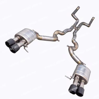   Système d'échappement en titane avec silencieux à soupapes Valvetronic Catback pour M5 F10/M6 F06 F12 F13 S63 4.4TT V8