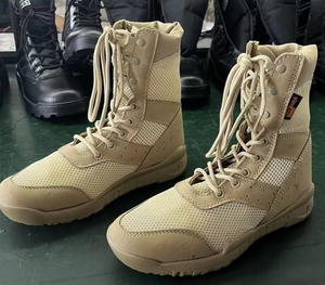 SFB21 709 Mesh Tactical Boots Olive Green Breathable Outdoor All Seasons Men's High Top Shoes - Product Image 2