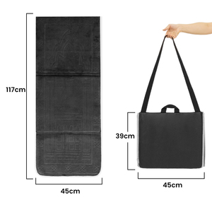 Enfants musulman rembourré Portable petit pliable islamique poche voyage enfants cadeau ensemble musulman <span class=keywords><strong>tapis</strong></span> <span class=keywords><strong>de</strong></span> <span class=keywords><strong>prière</strong></span> avec boîte - Product Image 6