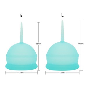 Copa Menstrual <span class=keywords><strong>de</strong></span> colección <span class=keywords><strong>de</strong></span> sangre <span class=keywords><strong>de</strong></span> período <span class=keywords><strong>de</strong></span> niñas plegables <span class=keywords><strong>de</strong></span> silicona médica femenina - Product Image 1