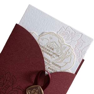 Sobres para Invitaciones de Boda, Impresión Tipográfica, Papel Elegante, Cartón Troquelado, Diseño Personalizado, Lujo para Fiestas y Eventos, Envío Rápido - Product Image 2