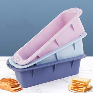 Yapışmaz Pişirme Gereçleri Kek Tepsisi Kalıbı %100 Gıda Sınıfı Silikon Ekmek Tavası Tost Ekmek Kalıbı - Product Image 2