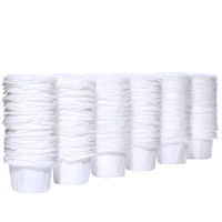 Filtres à café jetables OEM ODM en papier, type K-Cup, 150 unités, biodégradables, pour cafetières Keurig, forme panier, nettoyage facile