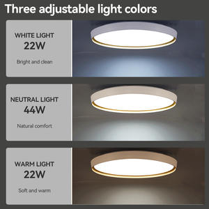 Led Inbouw Plafondlamp Rond Moderne Plafondverlichting Led Plafond Flush Mount Verlichtingsarmaturen Voor Woonkamer Hal Slaapkamer - Product Image 6