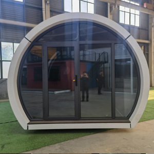 Cabine mobile en verre, étanche, pour le camping en extérieur - Product Image 1