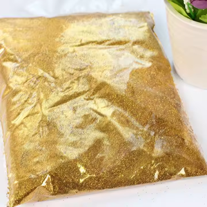 Vente en gros de poudre de paillettes cosmétiques couleur polyester en vrac 1kg pour bricolage création artistique Nail Art décoration de noël fournitures de fête - Product Image 3