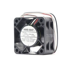 NMB 1608KL-05W-B69-L00 24V DC 0.13A 40*40*20mm 4cm 8.5CFM 8500RPM 3 fils Micro Signal alarme CNC Machine-outil ventilateur de refroidissement axial