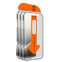 Protection d'écran en verre trempé pour iPhone 16 15 14 13 12 11 17 Pro Max 16e Film protecteur iPhone 16 Pro Max XR X XS 7 8 16Plus