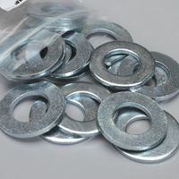 Factory Price Fender Washer Zinc Plated Steel Flat Plain Washer Wholesale Flat Washers