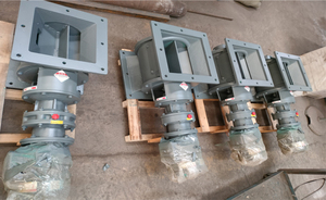Vanne rotative à vitesse réglable, soufflet <span class=keywords><strong>d</strong></span>'air, alimentateur étoilé, état neuf, pour la suppression de la <span class=keywords><strong>poussière</strong></span>, l'industrie céréalière, le transport de poudres et de matériaux - Product Image 5