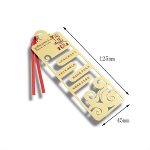 Marcapáginas de Metal Personalizado de Latón con Letras Huecas, Tamaño Estándar, Alta Calidad, para Biblias - Product Image 5