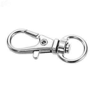 Kim Loại Carabiner Clip Xoay Kích Hoạt Dog Buckle Key Rings Keychain Hooks Giữ Lại Vòng DIY Craft Tôm Hùm <span class=keywords><strong>Clasp</strong></span> - Product Image 4