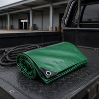 Bâche de coffre 100 % étanche en PVC enduit, portable, ignifuge, résistante à l'huile et au vent, pour serres et couverture de marchandises agricoles