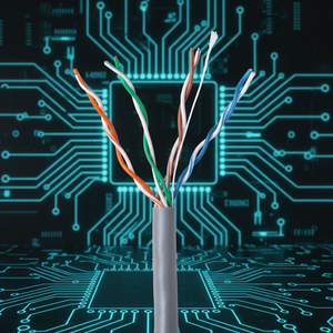 <span class=keywords><strong>สาย</strong></span>แลน UTP FTP SFTP ประสิทธิภาพสูง Cat5e Cat6กล่องสายสื่อสาร CCA 305ม. UTP CAT 6 - Product Image 1