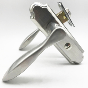 Ferreteria Giá Cửa Key Giá Rẻ An Toàn Cơ Khí Chốt Kim Loại Phòng Tắm Kính Ống Đòn Bẩy Xử Lý Khóa - Product Image 5