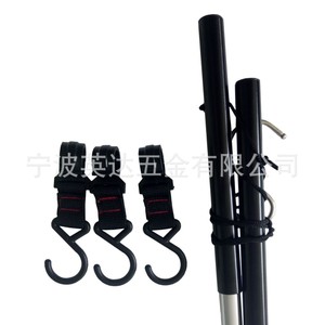 Outdoor Foldable Aluminum Clothes Rack <b>Hook</b> Type Balcony Use YDZ003 - Product Image 4