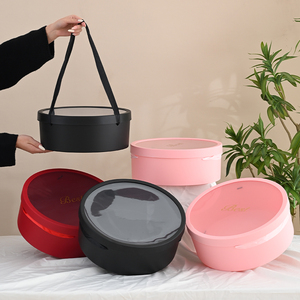 <span class=keywords><strong>2025</strong></span> hot-bán <span class=keywords><strong>PVC</strong></span> hoa Bó hoa bao bì vòng hộp quà tặng và đóng gói Hộp hộp nhựa - Product Image 2