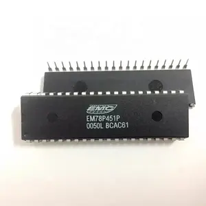EM78P451P new original EM78P451 Controller IC Single-chip microcomputer Microcontroller chip Interface transceiver chip DIP40