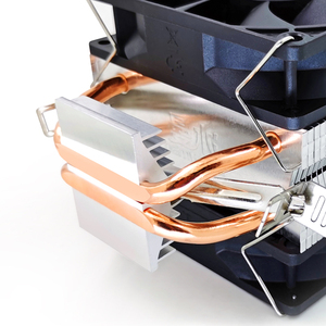 SNOWMAN <span class=keywords><strong>CPU</strong></span> Cooler PWM 3 Pin 90mm 2 Tubos de calor PC Radiador Intel LGA 1700 1200 1150 1151 1155 AM4 Ventilador de refrigeración de <span class=keywords><strong>CPU</strong></span> silencioso - Product Image 5