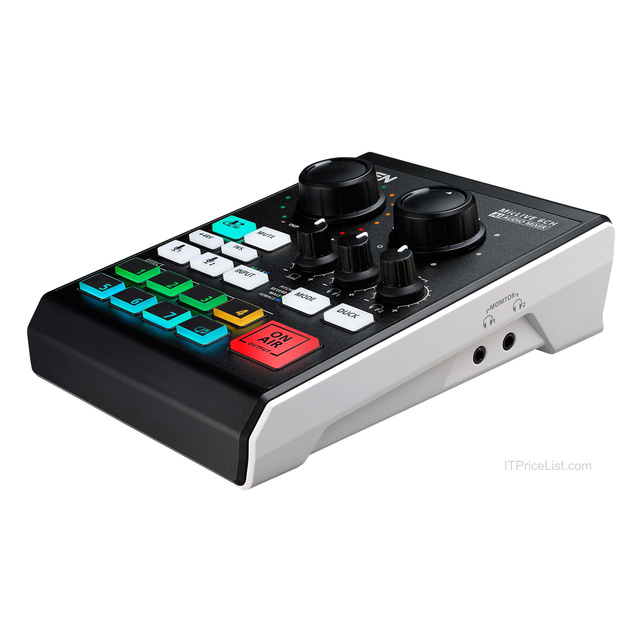 Podcast AI Audio Mixer | MicLIVE 6-CH  ATEN UC8000