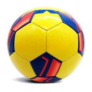 Pelota de fútbol cosida a máquina duradera hecha de PVC PU para deportes de fútbol al aire libre entrenamiento de partidos de adultos - Product Image 4