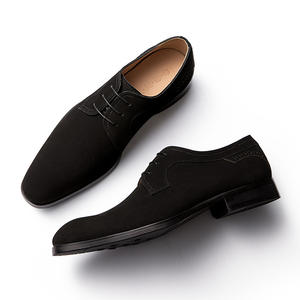 Chaussures d'hiver de luxe, de haute qualité, élégantes, respirantes, imperméables, formelles, à lacets, fabriquées à la main, en cuir véritable, avec empeigne à grain de bois - Product Image 4