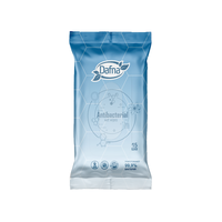 Lingettes humides antibactériennes jetables sans alcool Dafna M, 15 lingettes, modèle 30, usage personnel, hygiène domestique, soin de la peau
