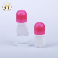 Bouteille vide en plastique de 50 ml personnalisable avec bouchon à vis pour huiles essentielles, lotions, parfums, crèmes solaires, déodorants et sérums de soin – Vente en gros