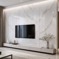 Panneau mural en marbre UV WYRAX 1220x2440mm 2.8mm Onyx blanc aspect onyx imperméable pour hôtel et salle de bain