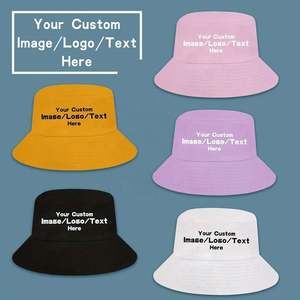 Chapeau de pêcheur d'été personnalisable unisexe, motif argyle, nœuds dessinés à la main, feuilles, usage quotidien, plage, pêche, extérieur - Product Image 4