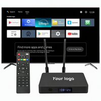 Boîtier TV Android 14 RK3576 Quad Core 8 Go LPDDR4 64 Go Lecteur Multimédia 8K WiFi 6 Gigabit Ethernet Logo Personnalisé