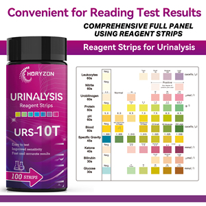 Tiras Reactivas <span class=keywords><strong>de</strong></span> <span class=keywords><strong>Orina</strong></span> <span class=keywords><strong>de</strong></span> 10 Parámetros, Nuevo Diseño 2026 - Kit <span class=keywords><strong>de</strong></span> Autodiagnóstico Rápido en 30 Segundos - Material PVC/PET - Product Image 2