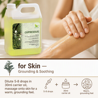 Huile essentielle de cyprès Hinoki naturelle non diluée, distillée à la vapeur, qualité thérapeutique, parfum doux pour l'aromathérapie, le massage et les soins capillaires