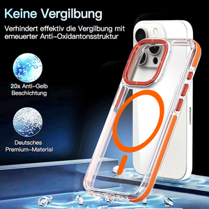 Coque de téléphone magnétique antichoc robuste transparente en PC, TPU, <span class=keywords><strong>TPE</strong></span>, anti-jaunissement, pour 17 Pro Max – Nouveauté 2026, Vente Flash - Product Image 3