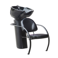 Chaise de coiffeur avec shampoing chaise en plastique personnalisée chaise de salon de coiffure usine Offre Spéciale stations de lavage de cheveux de luxe moderne chaise de salon de coiffure