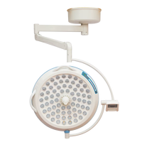 Lampe chirurgicale sans ombre à LED, vente chaude, montage au plafond réglable, alimentation électrique, gradation progressive, 80000-160000 Lux