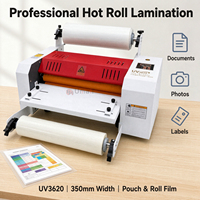 Machine à plastifier à chaud UV3620 A3 pour film BOPP et papier, idéale pour les imprimeries