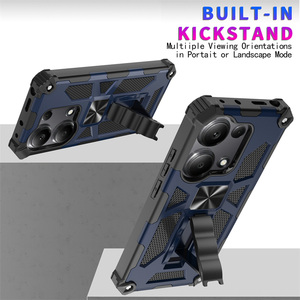 Funda híbrida de doble capa con soporte resistente para Xiaomi Redmi 10C 9C 9A 10A K70E 9 / <span class=keywords><strong>12T</strong></span> Pro Poco X6 X4 X3 Pro, funda con soporte - Product Image 4