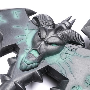 Espuma PU Shadowmourne <span class=keywords><strong>WOW</strong></span> <span class=keywords><strong>Warcraft</strong></span> Cosplay Arma Hacha - Product Image 3