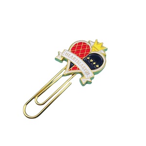Cartoon Metal <b>Bookmarks</b> Gold Color Miniature Reusable Stationery <b>Gift</b> Custom Size - Product Image 5
