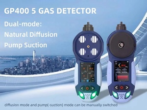 Détecteur d'oxygène pour espaces confinés, détecteur de gaz industriel, moniteur de 5 gaz, compteur multi-gaz - Product Image 3