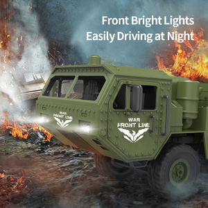 <span class=keywords><strong>Camion</strong></span> blindé <span class=keywords><strong>RC</strong></span> 6 roues motrices 2,4G, camionnette <span class=keywords><strong>militaire</strong></span> à 6 roues motrices - Product Image 2