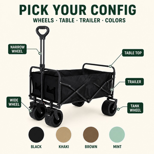 <span class=keywords><strong>Chariot</strong></span> <span class=keywords><strong>de</strong></span> camping pliable 150 kg, <span class=keywords><strong>chariot</strong></span> <span class=keywords><strong>de</strong></span> transport portable pour extérieur, <span class=keywords><strong>chariot</strong></span> pliable à 4 roues étroites - Product Image 5