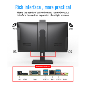 Computadora Tất Cả Trong Một Barebone PC I7 I5 Máy Tính Để Bàn Máy Tính Rẻ Hơn 21.5 ''23.8 "4G 8G 256G SSD Xoay Văn Phòng Chơi Game Tất Cả Trong Một - Product Image 2
