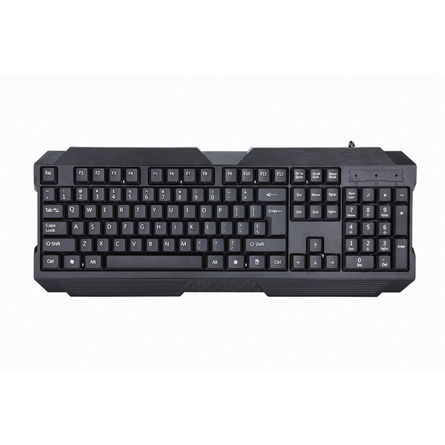 Oem Business Notebook Office Wired Keyboard JQ728 Customized 104 Key Keyboard Layout